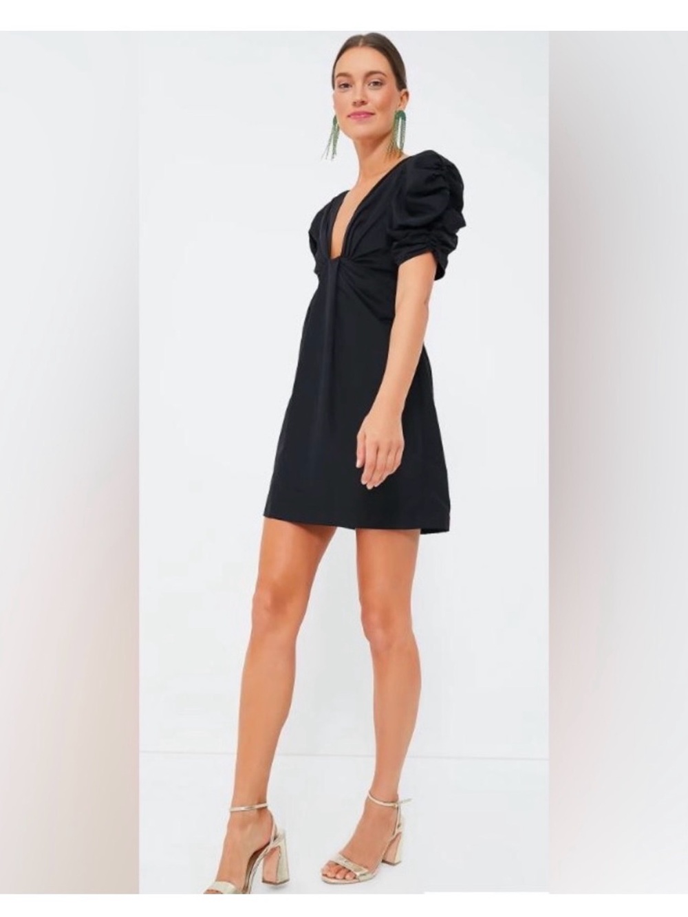 Tuckernuck Hyacinth House Tinsley mini dress, Black ,Size XS